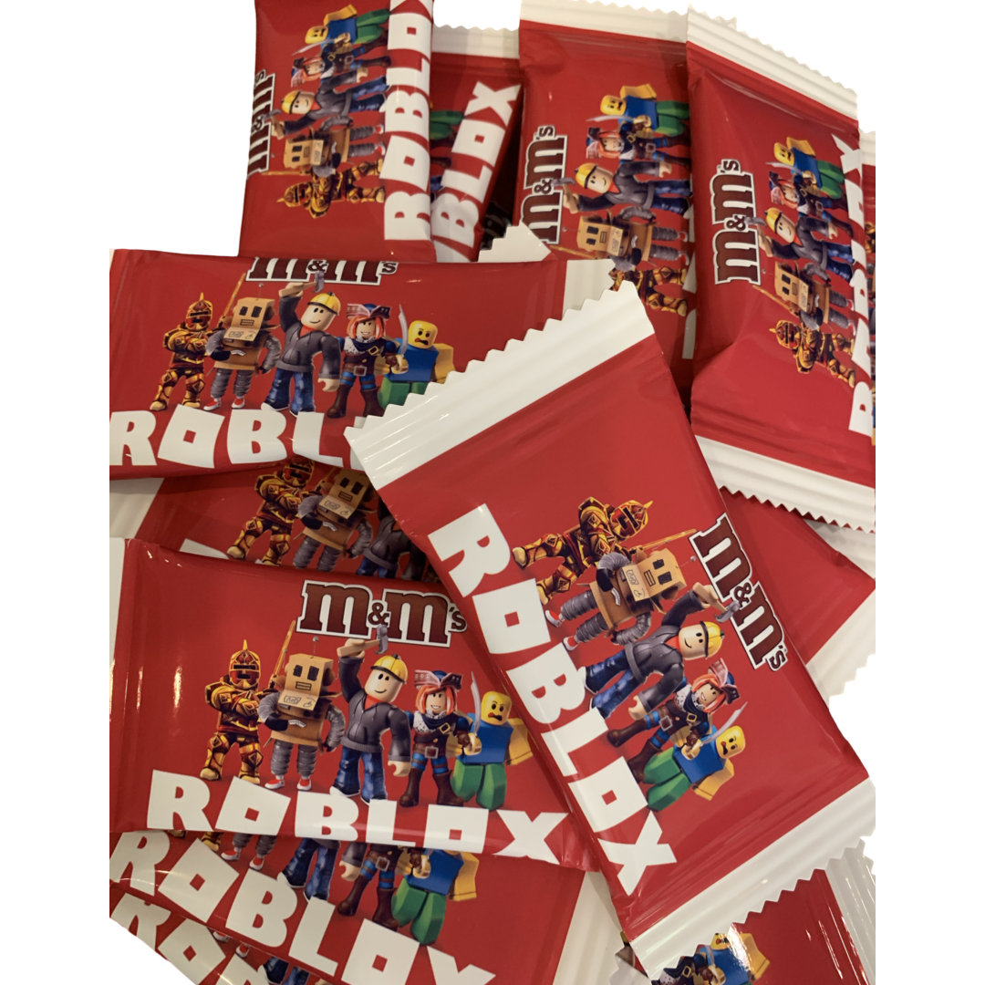 Roblox themed M&M packs nz party favours