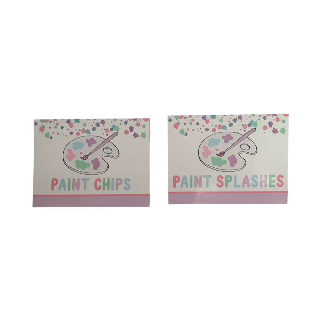 ARTY THEMED FOOD CARDS