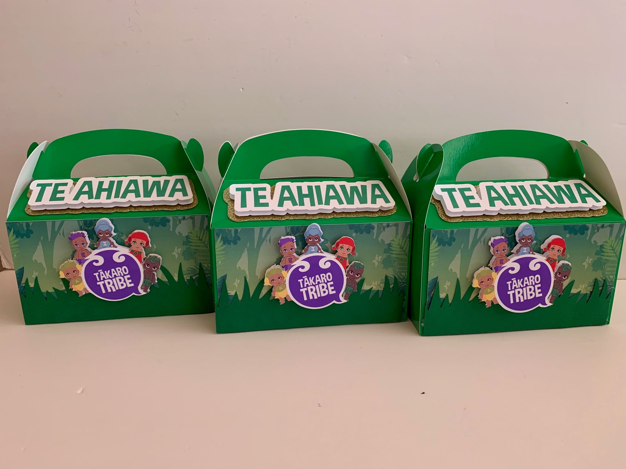 Tākaro Tribe 3d gift boxes