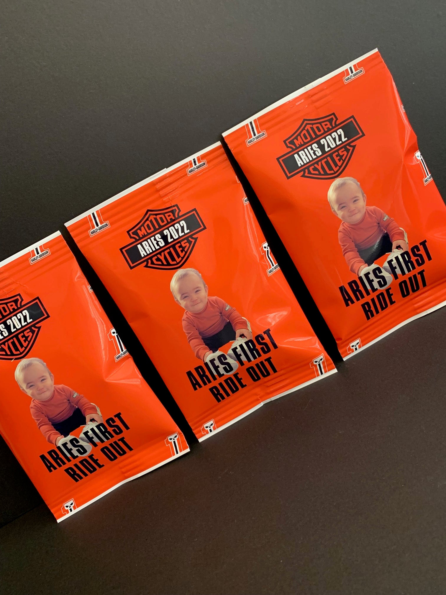 Harley Davidson popcorn packs