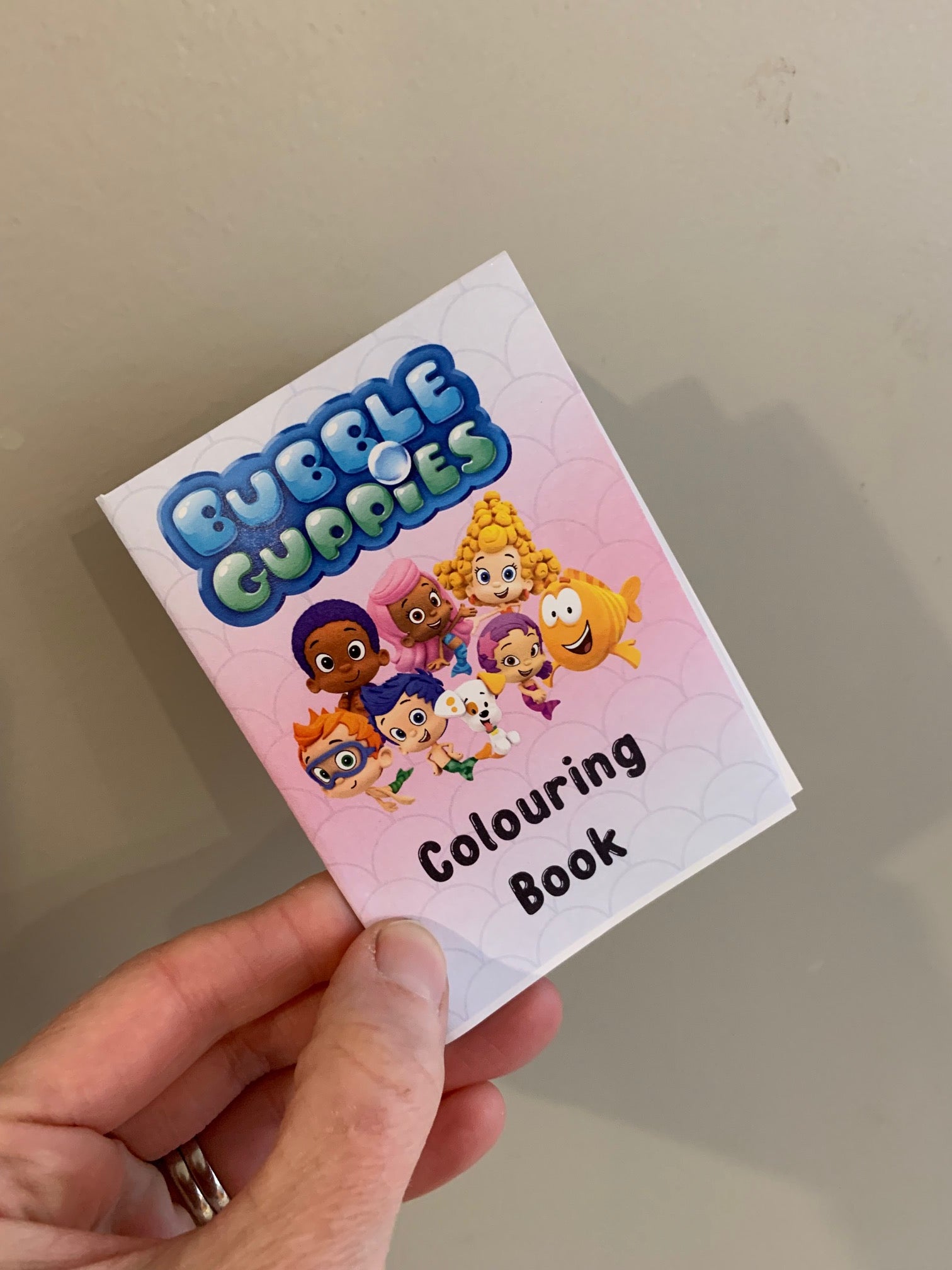 Bubble guppies kids colouring