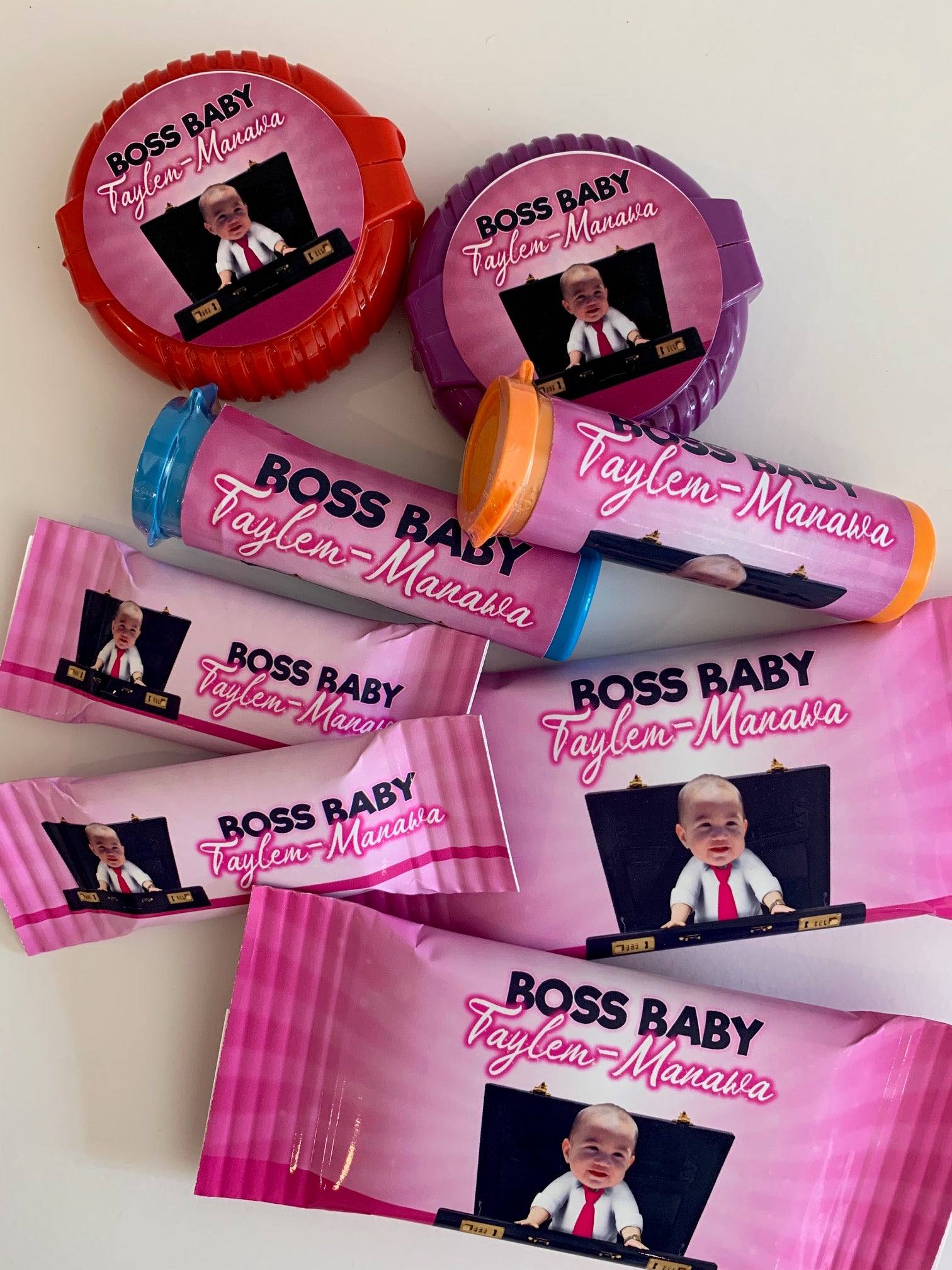 Boss Baby personalised party supplies