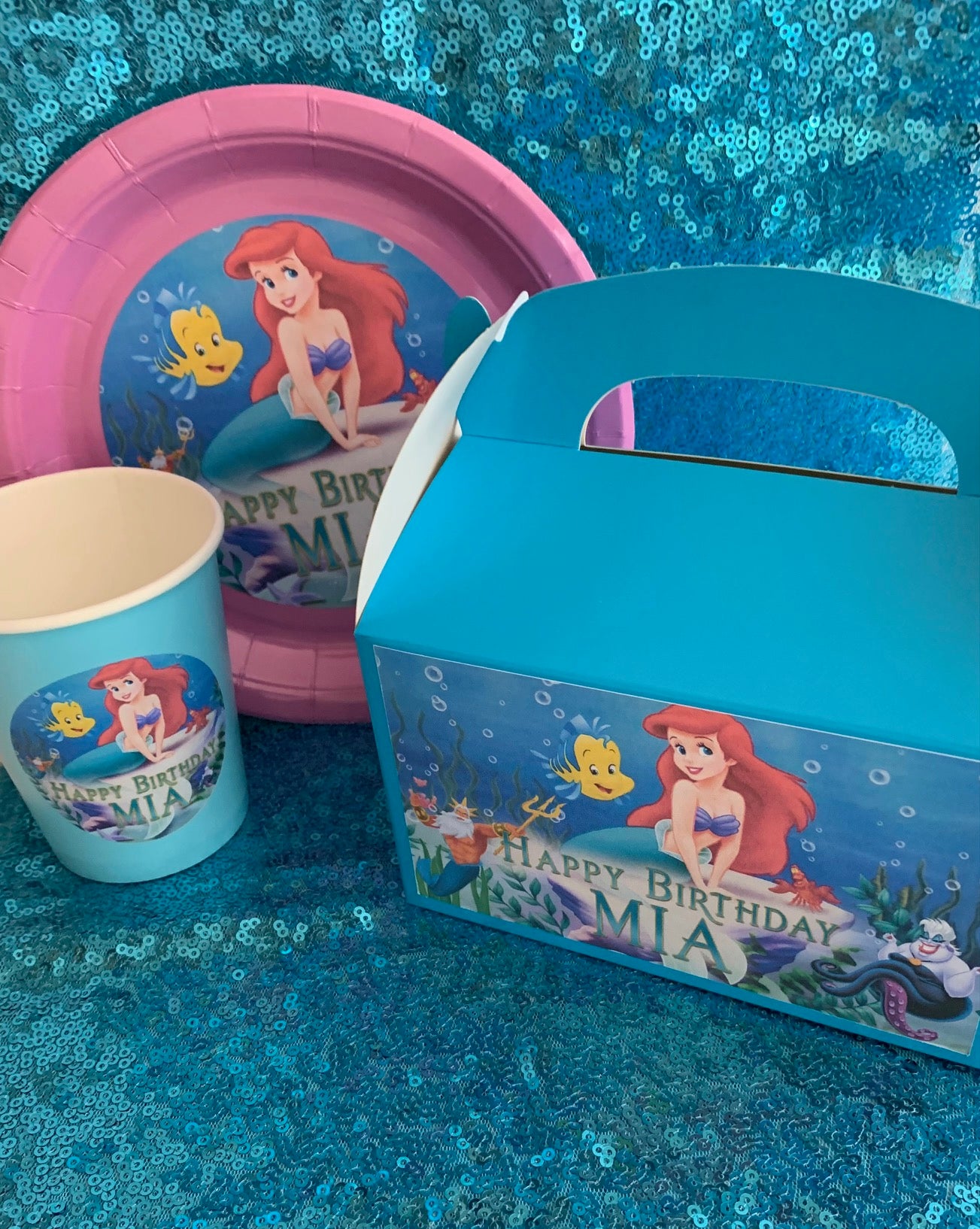 The Little Mermaid party boxes nz
