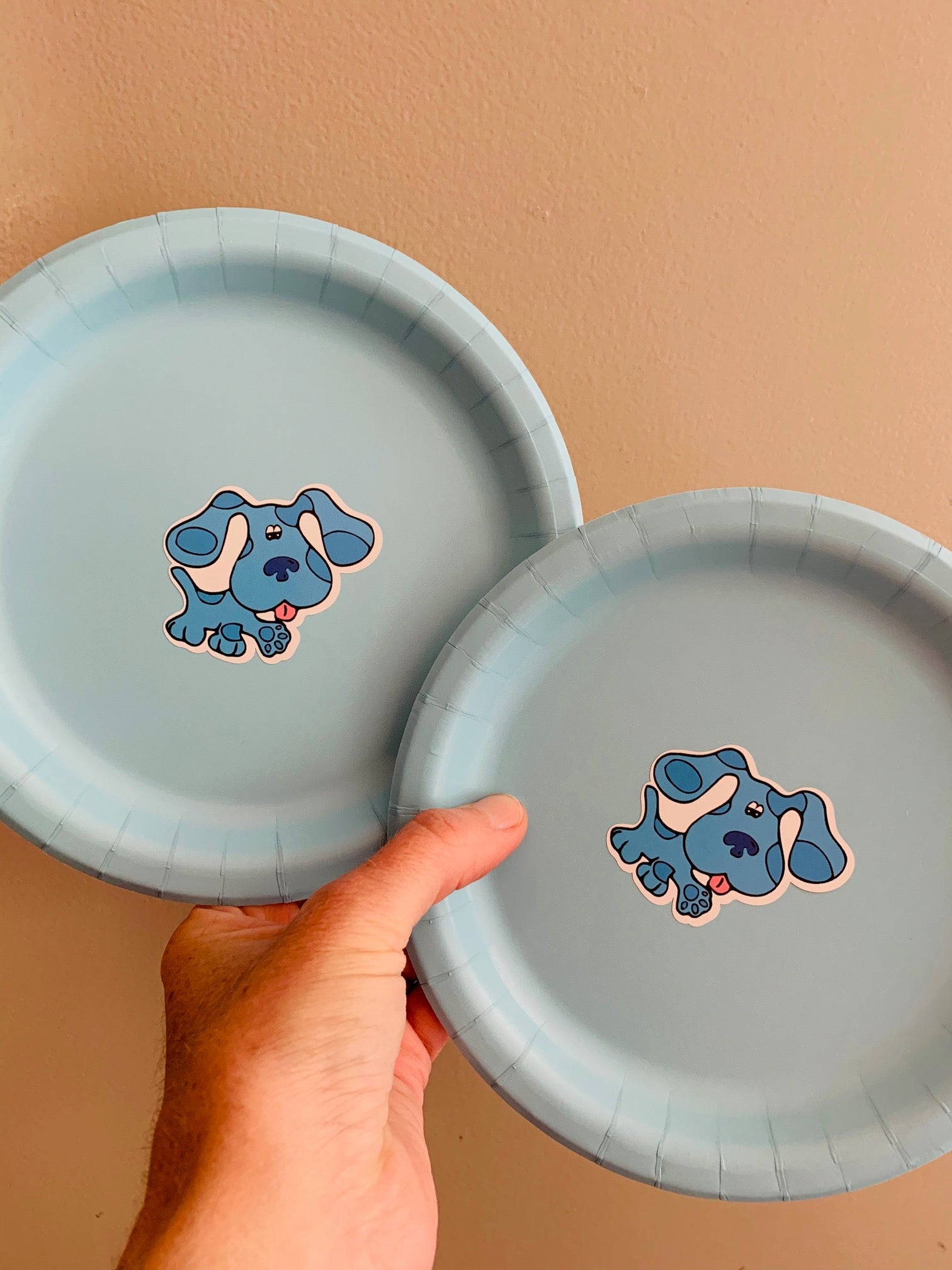Blues clues plates