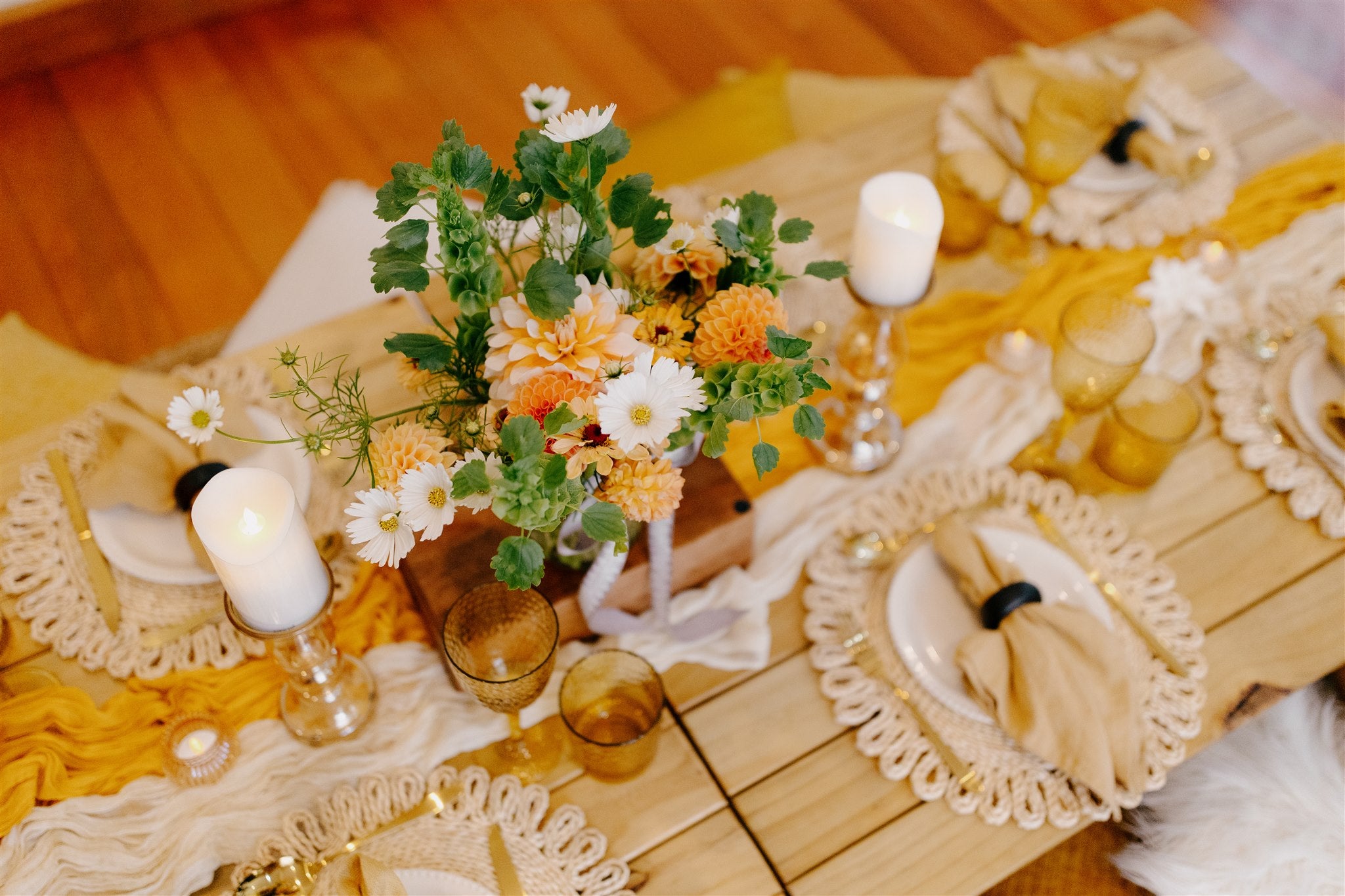 Hens party picnics Wellington DIY mustard theme