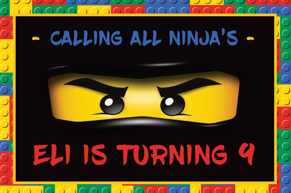 ninjago party ideas