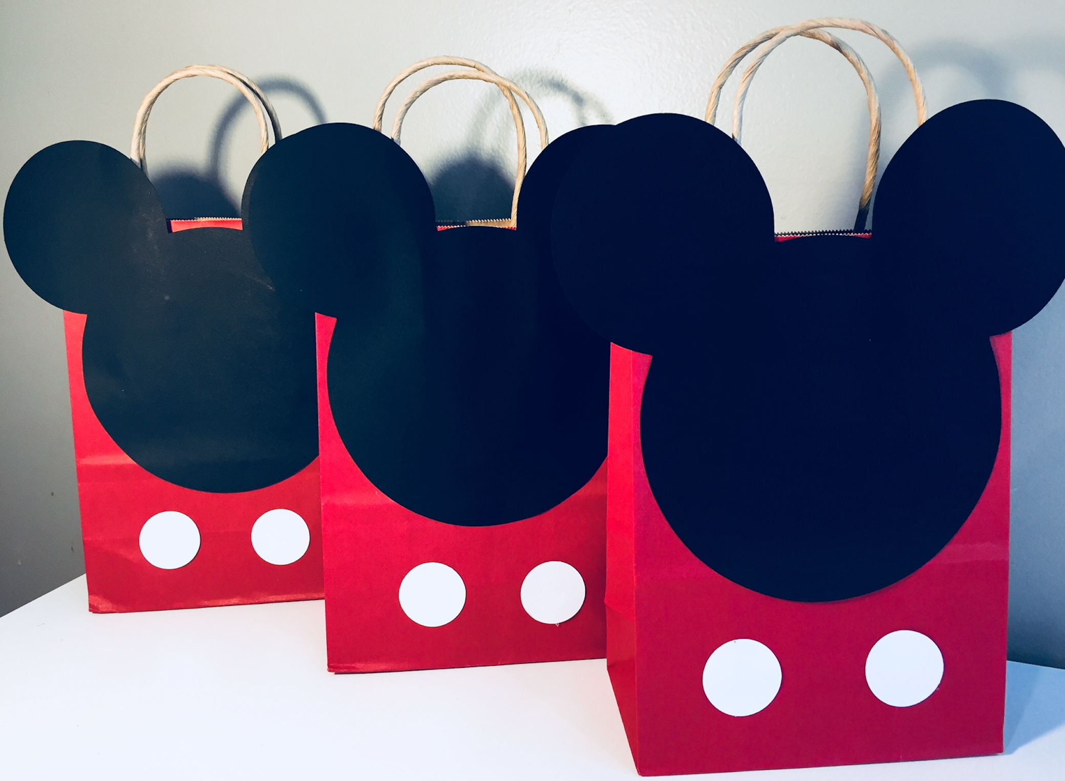 Mickey Mouse party bags