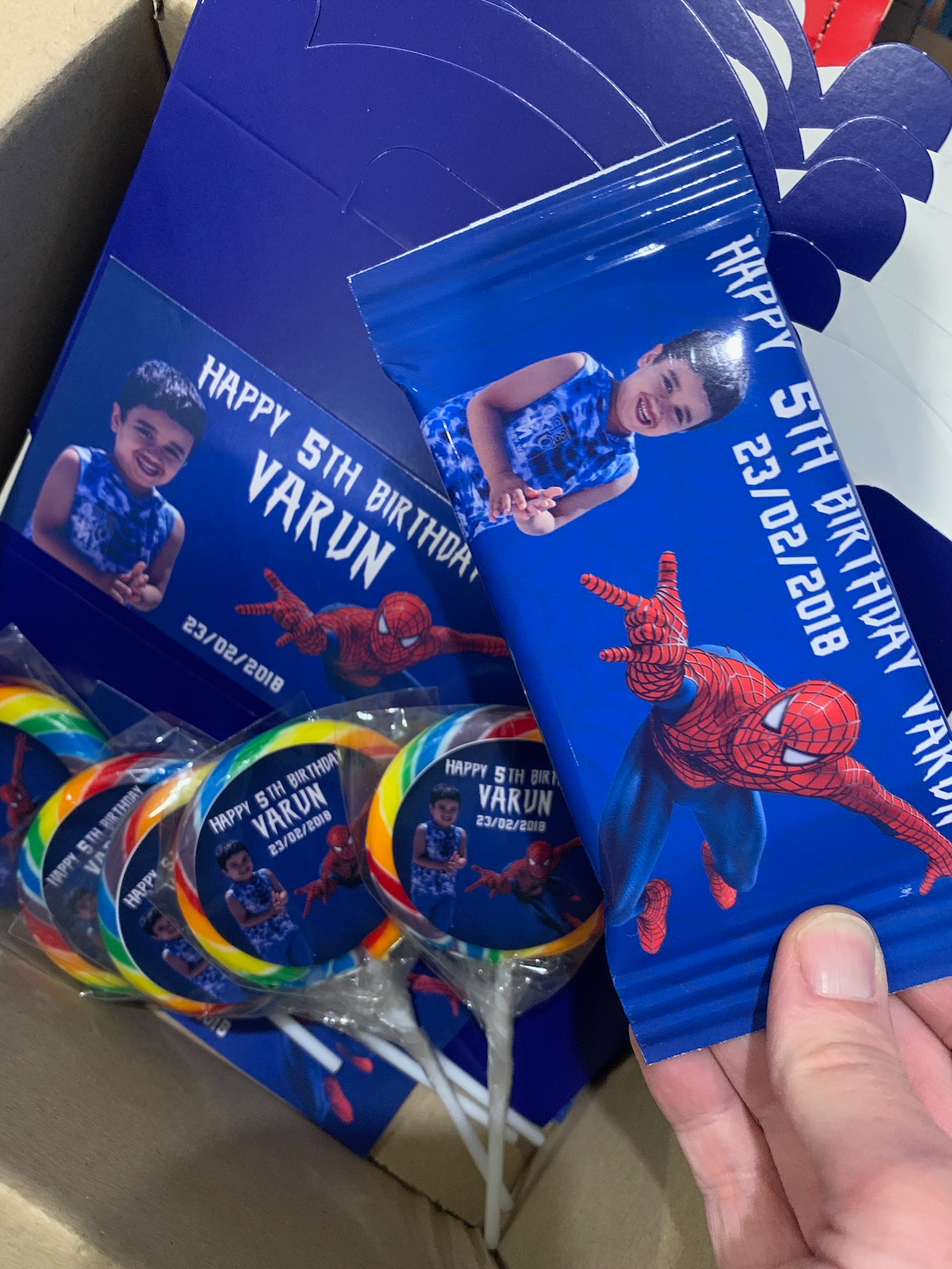 Spiderman party supplies