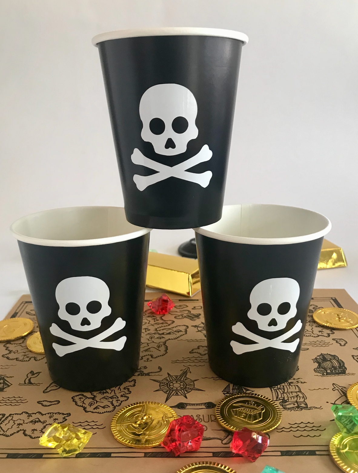 Pirate party cups