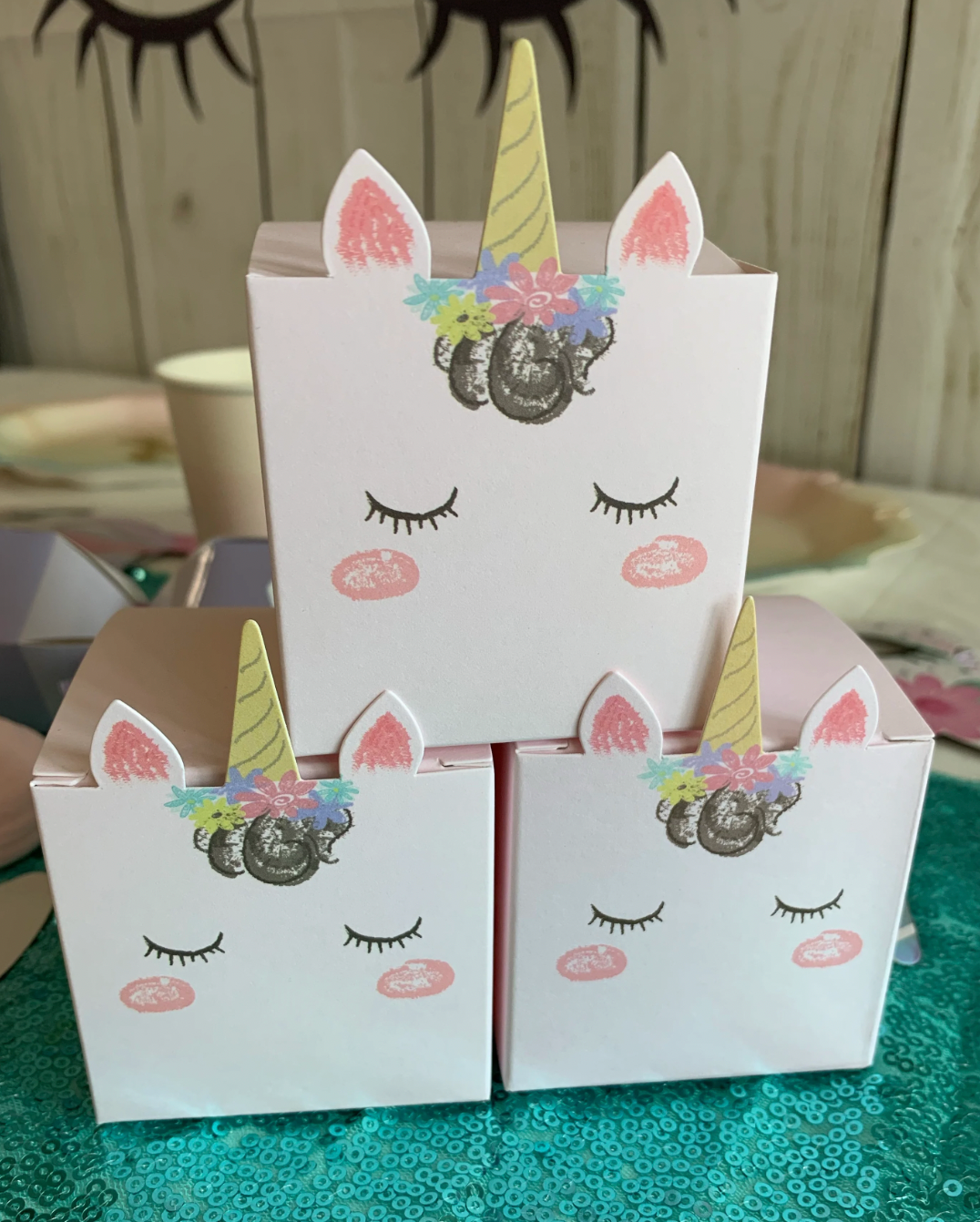 Unicorn mini gift box