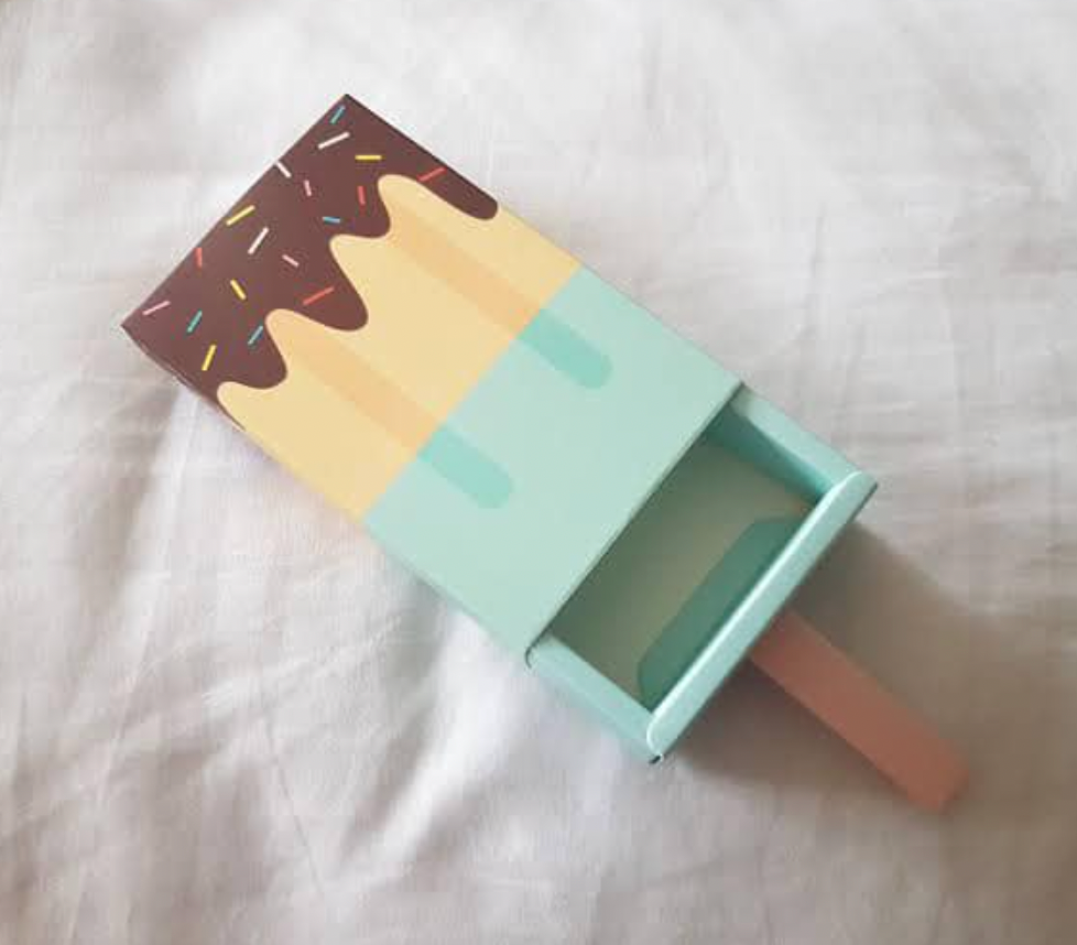 Ice cream candy box