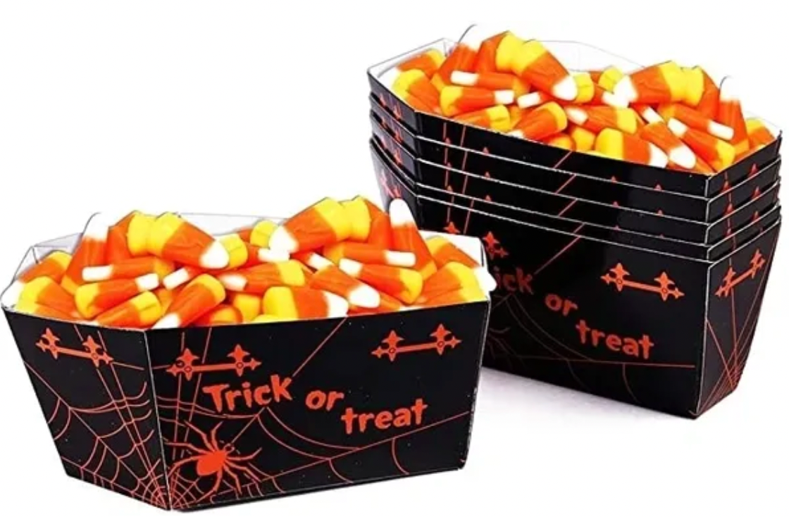 Coffin candy cups halloween