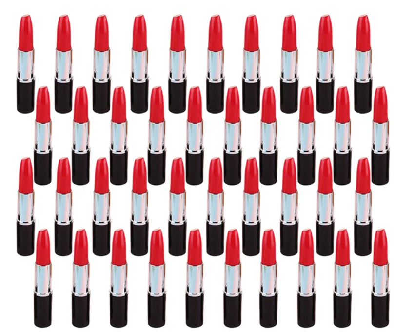 Red lipstick shaped pen nz
