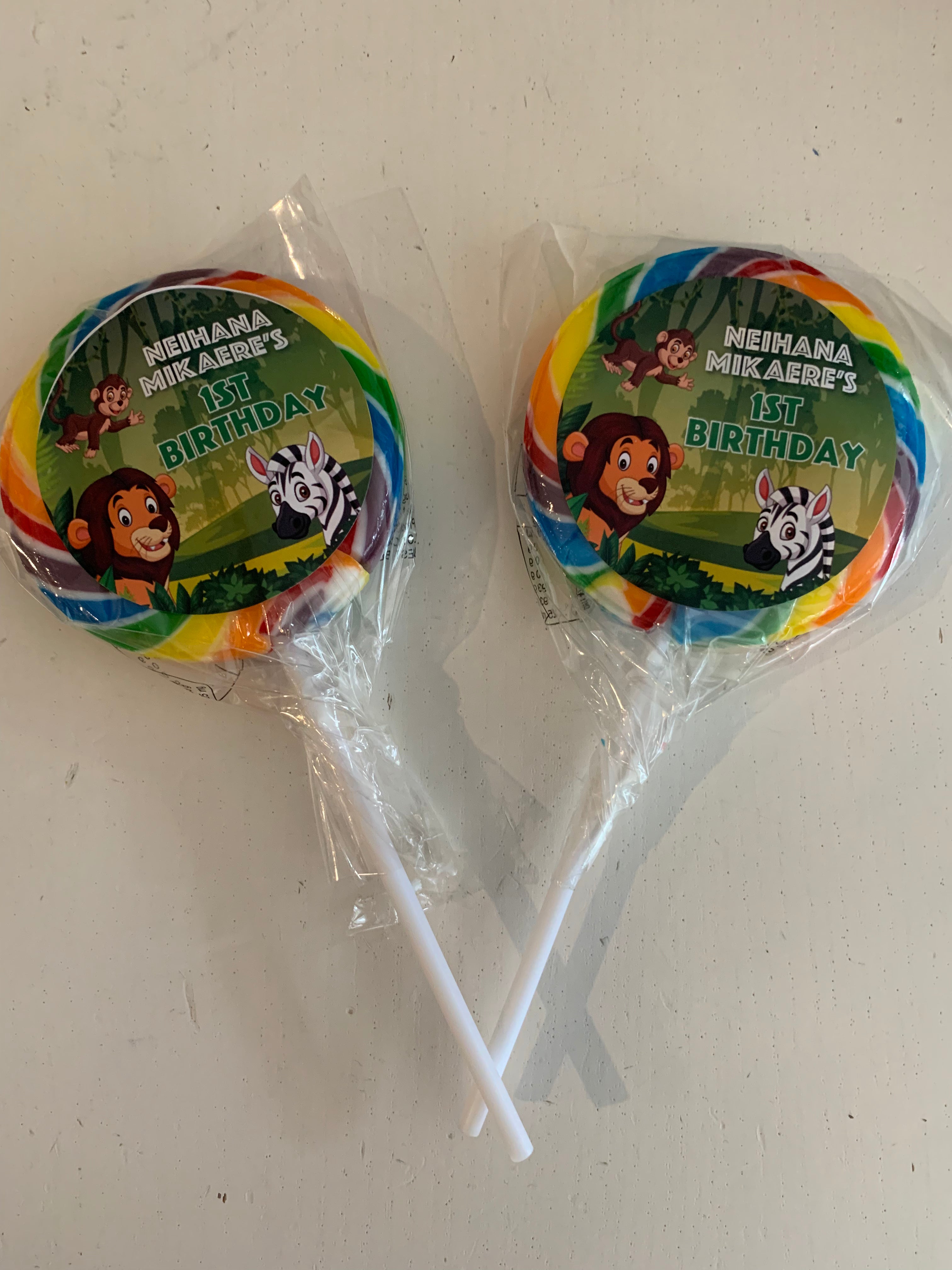 Jungle lollipops