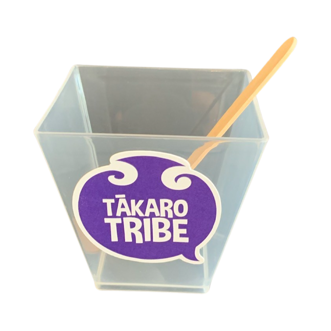 Tākaro Tribe dessert cups