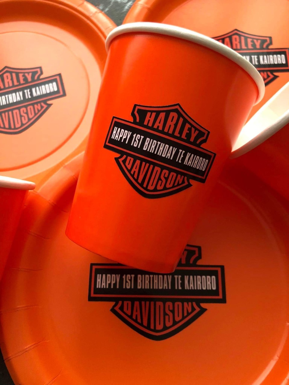 harley davidson tableware