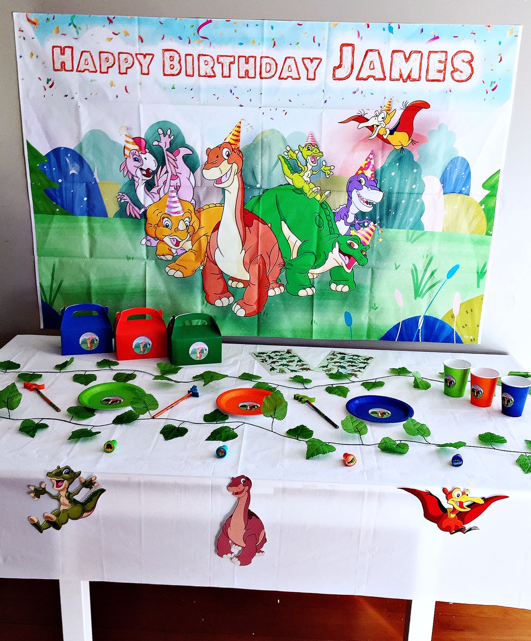 Land before time party supplies