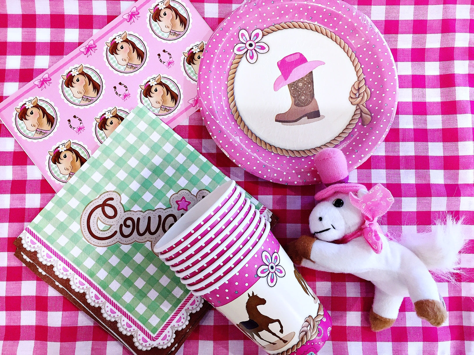 Cowgirl party supplies