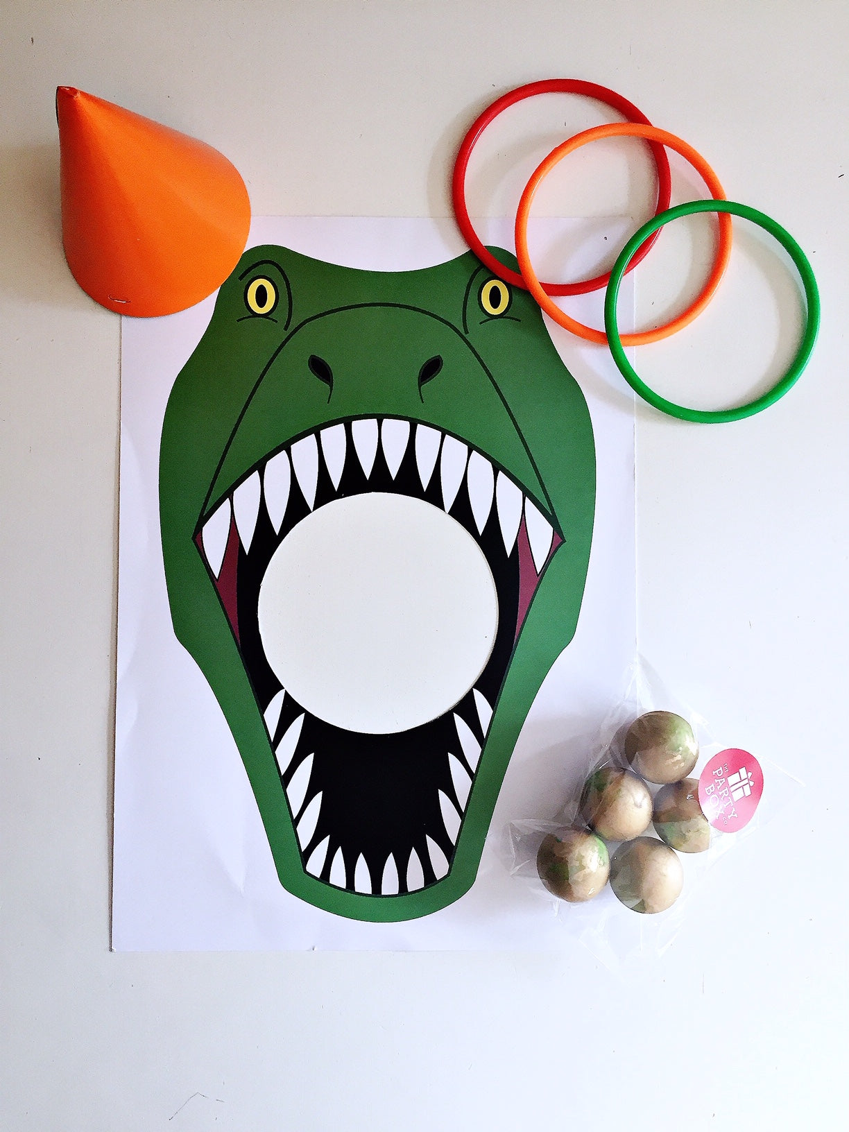 Dinosaur party game