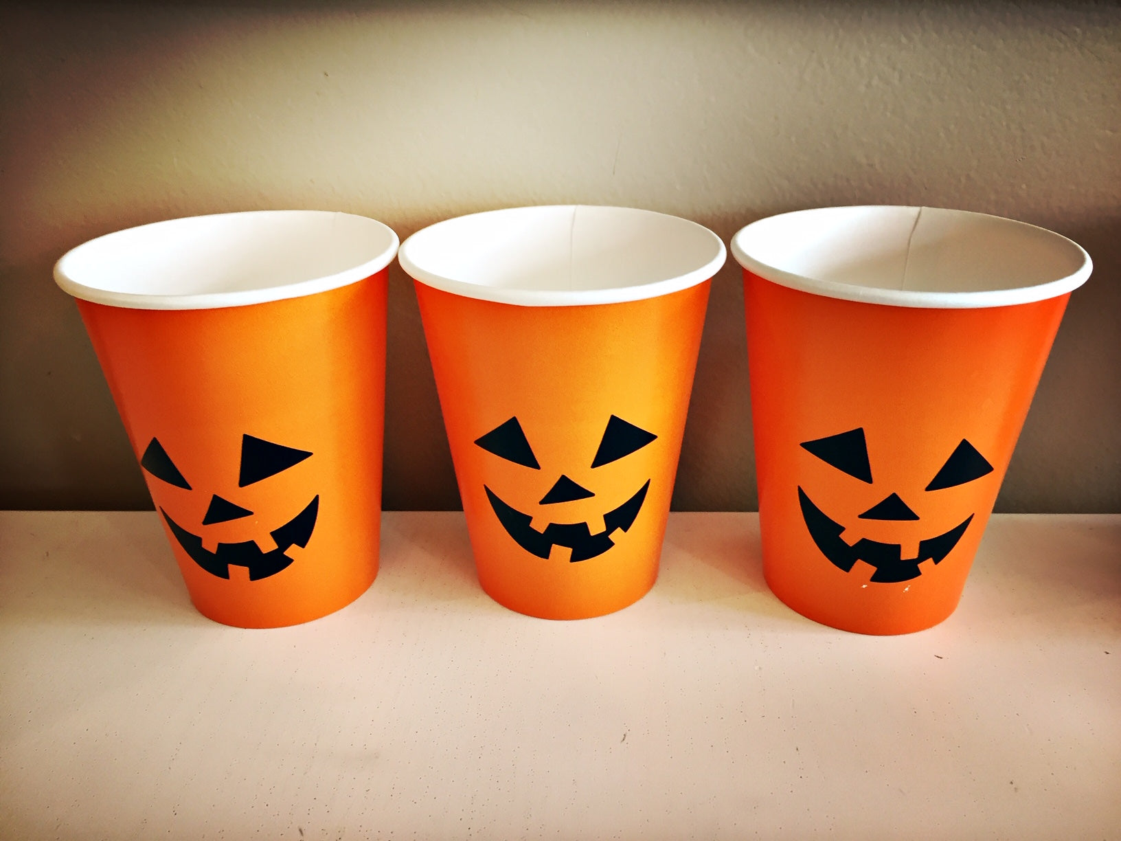 Halloween party cups