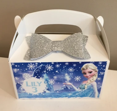 Frozen personalised party box