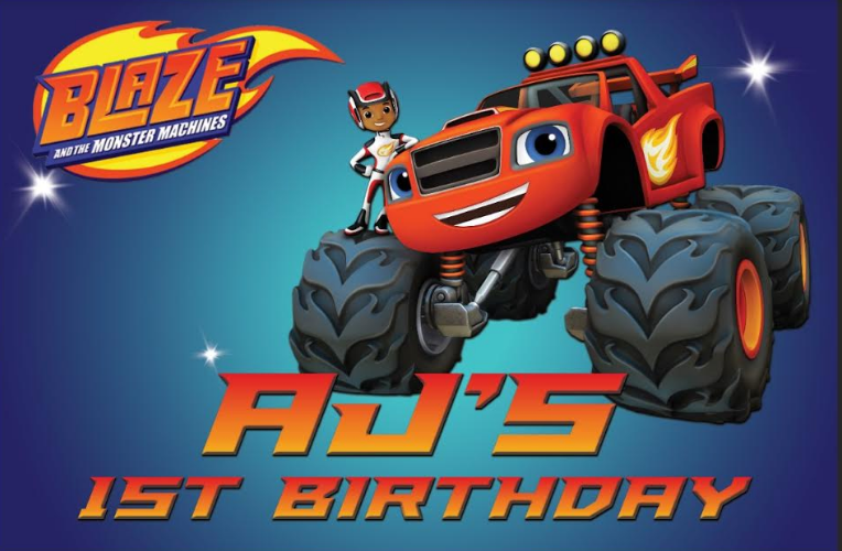 Blaze and the monster machines party supplies