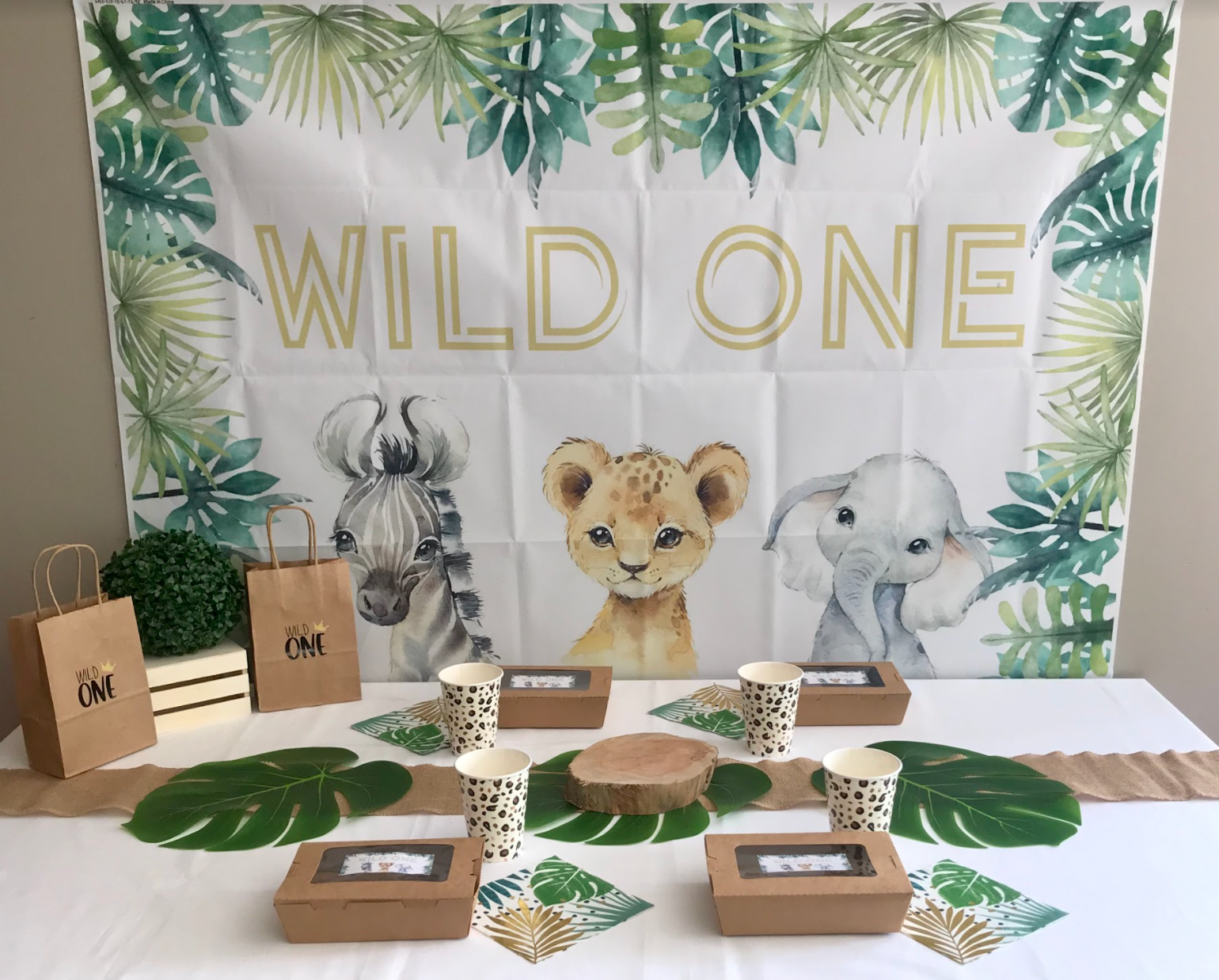 Wild one party box