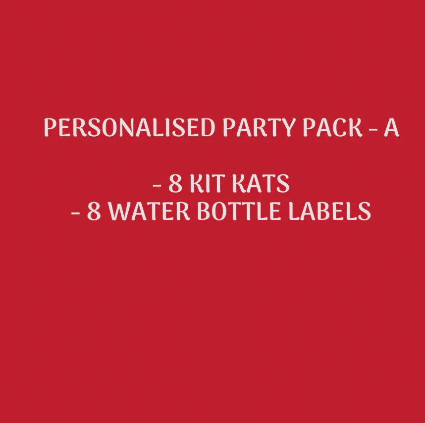 Personalised party pack