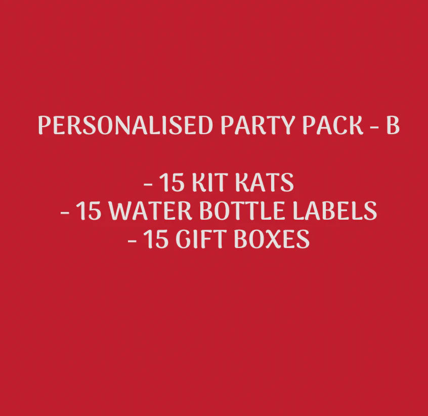 personalised party supplies