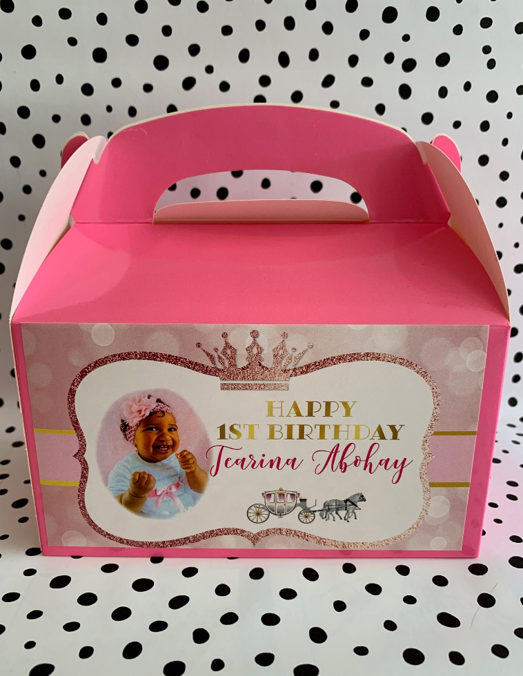 Princess gift boxes