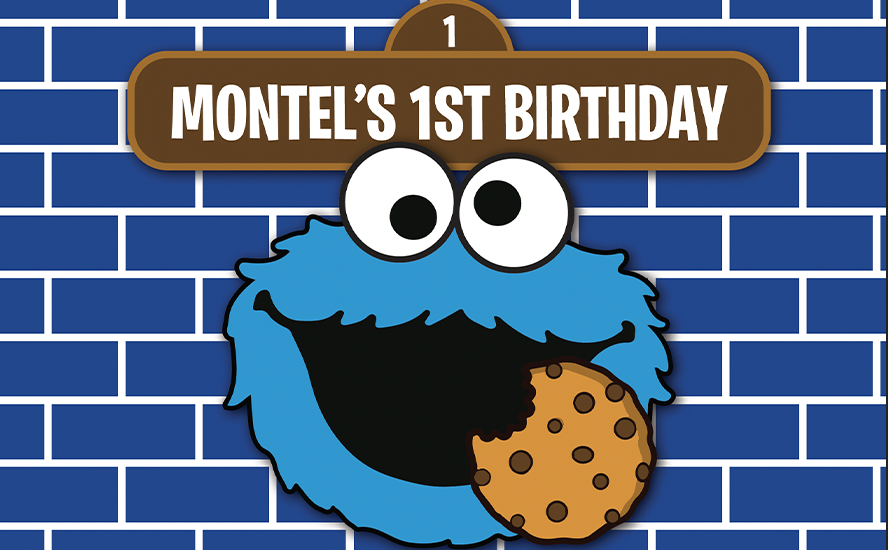 Cookie monster party