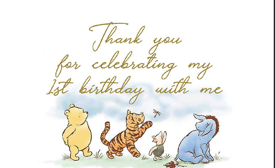 Winnie the pooh party