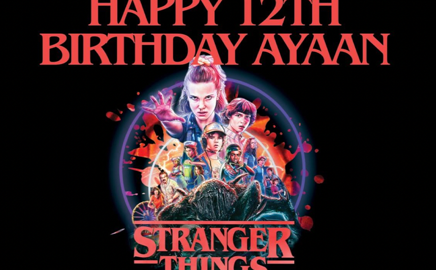 STRANGER THINGS PARTY IDEAS