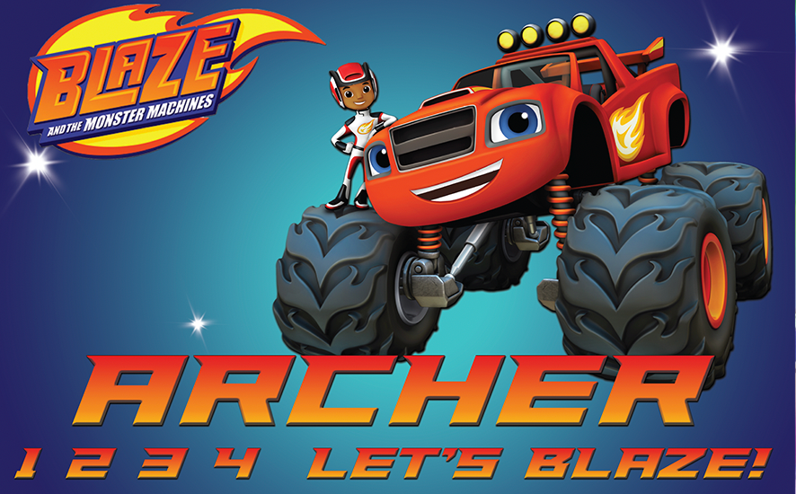 Let's blaze and the monster machines shop