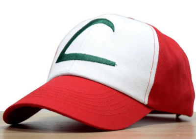 Ash Ketchum pokemon trainer hat