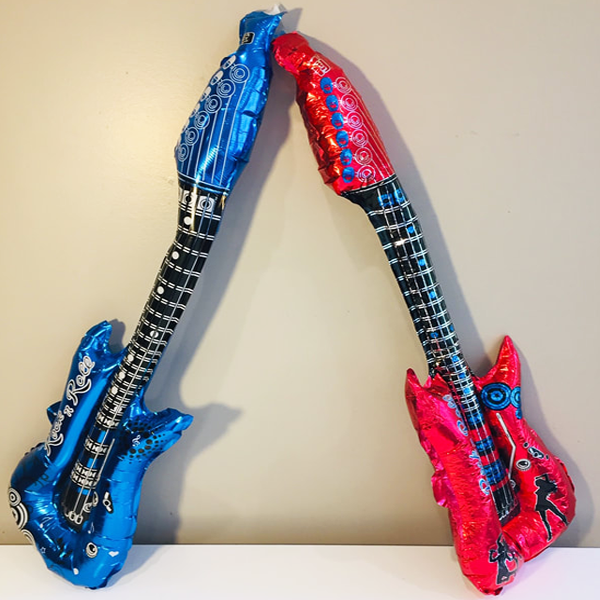 Guitar balloons