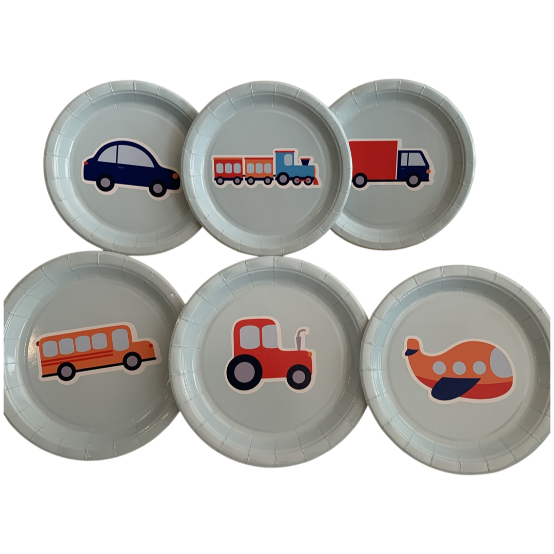 Transport party plates