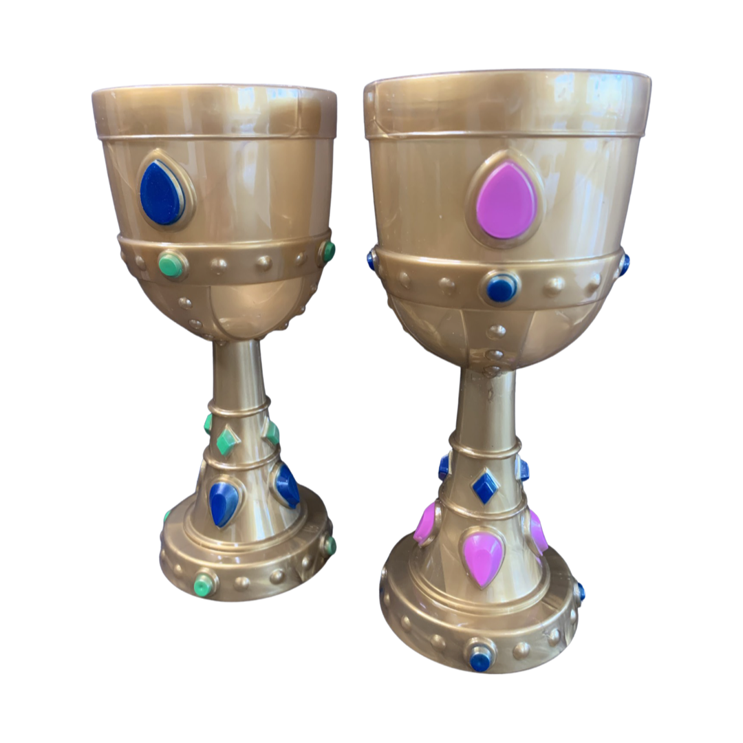 Party plastic goblets