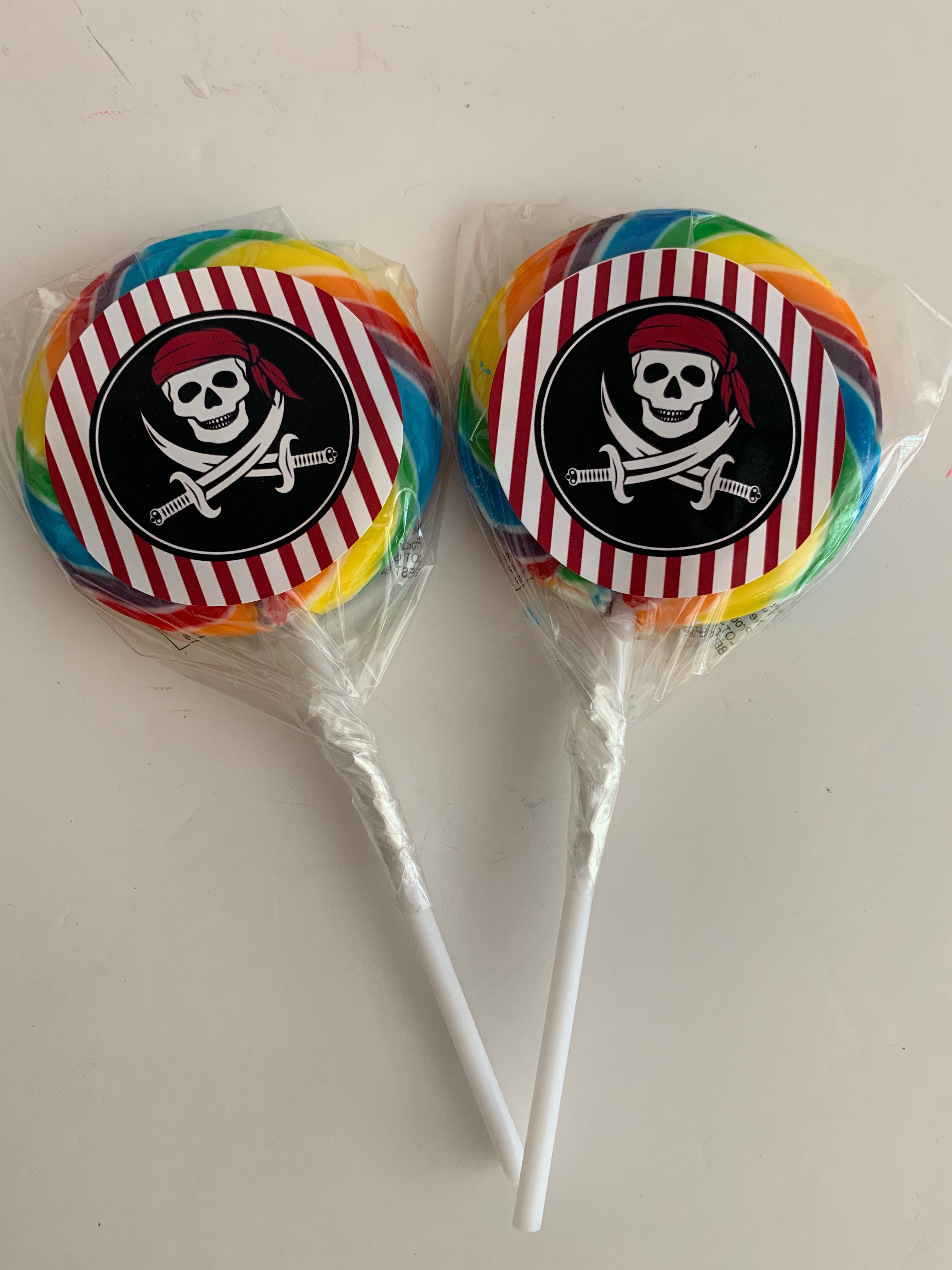 Pirate lollipops