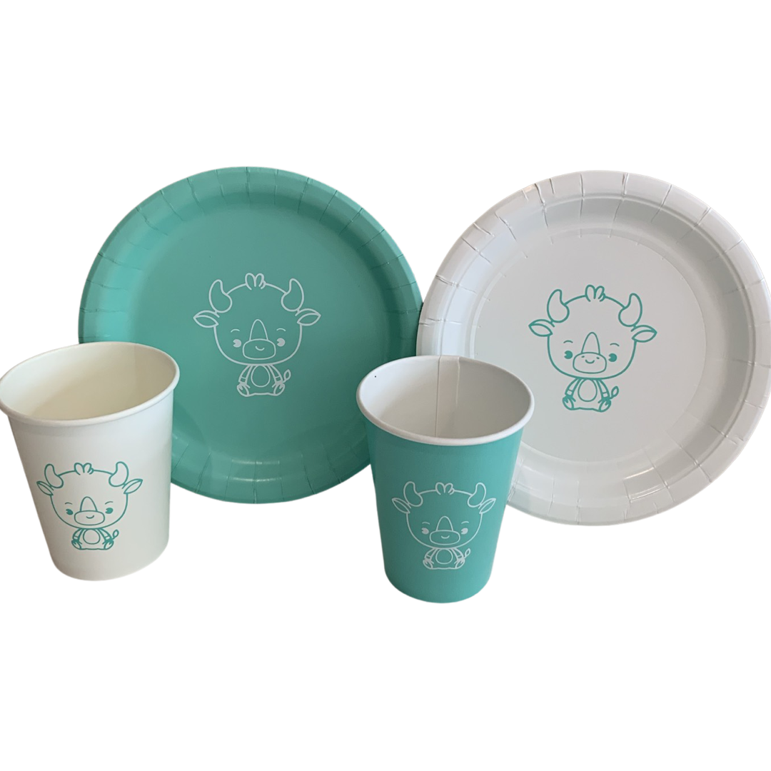 Year of the ox plates and cups