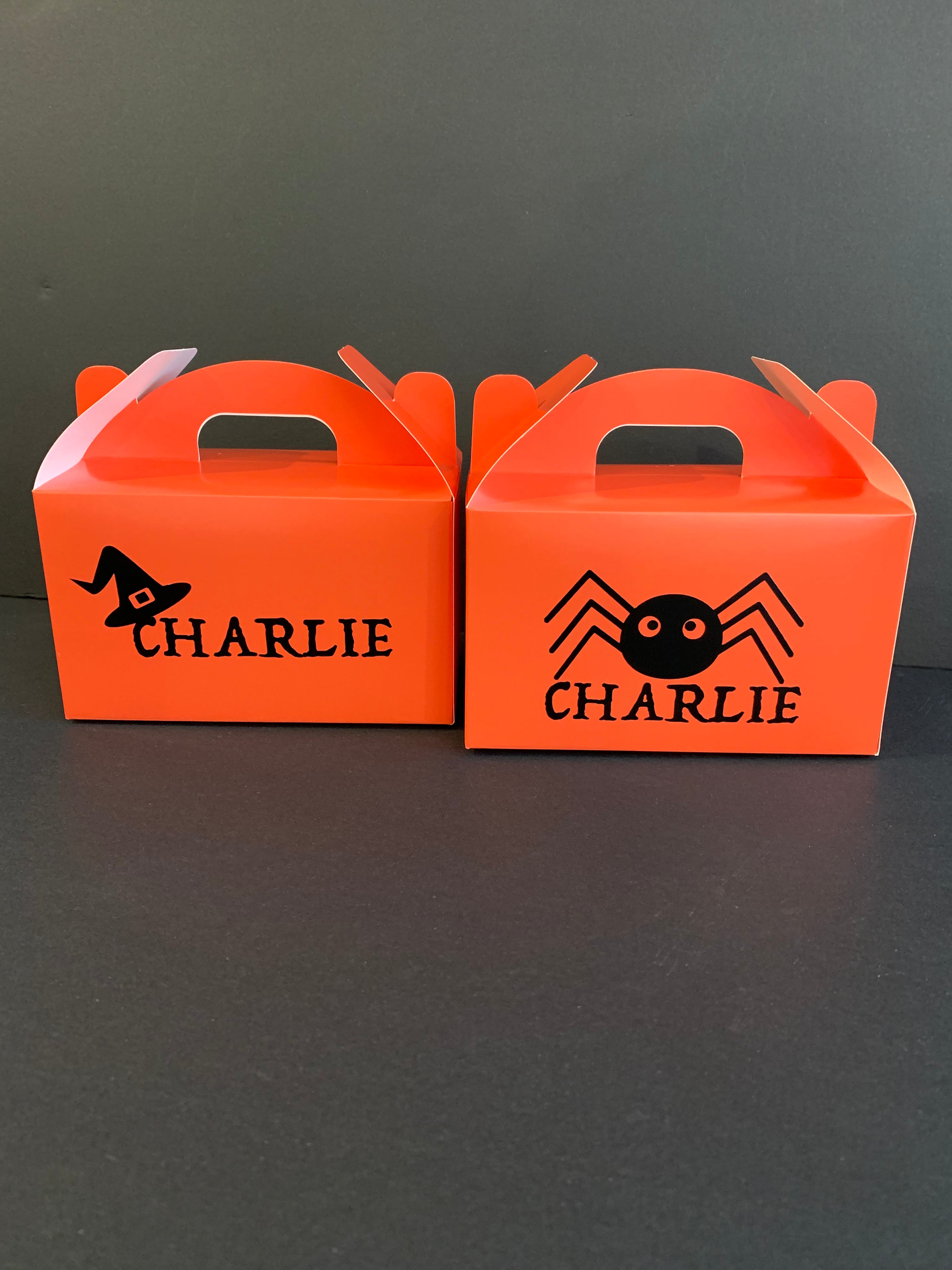 Halloween personalised gift boxes