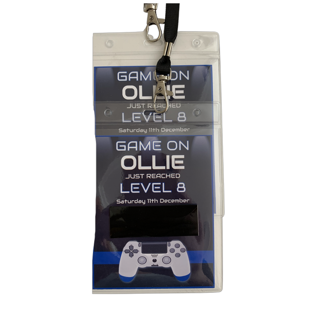 gamer party lanyards