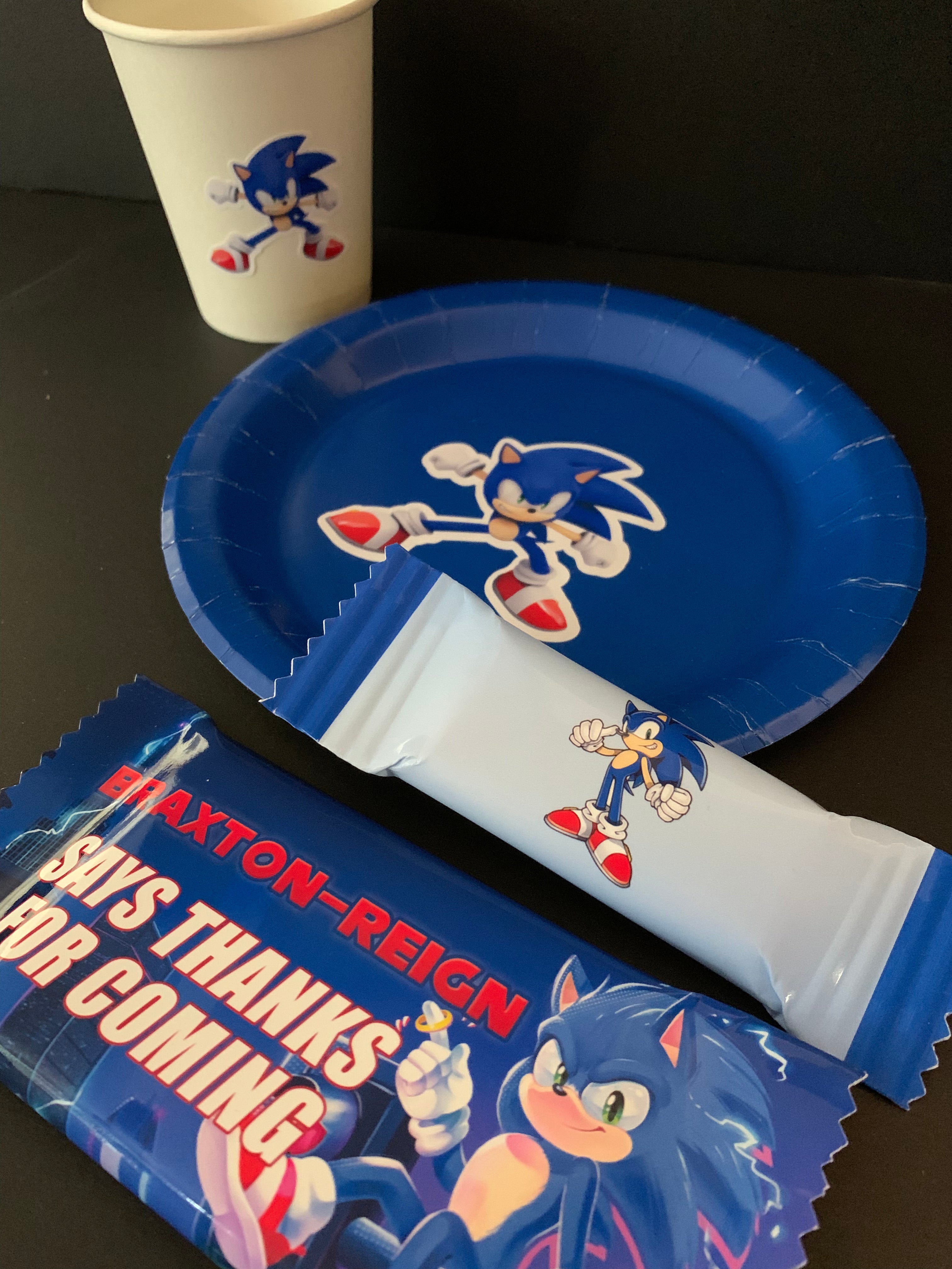 Sonic the hedgehog party pack