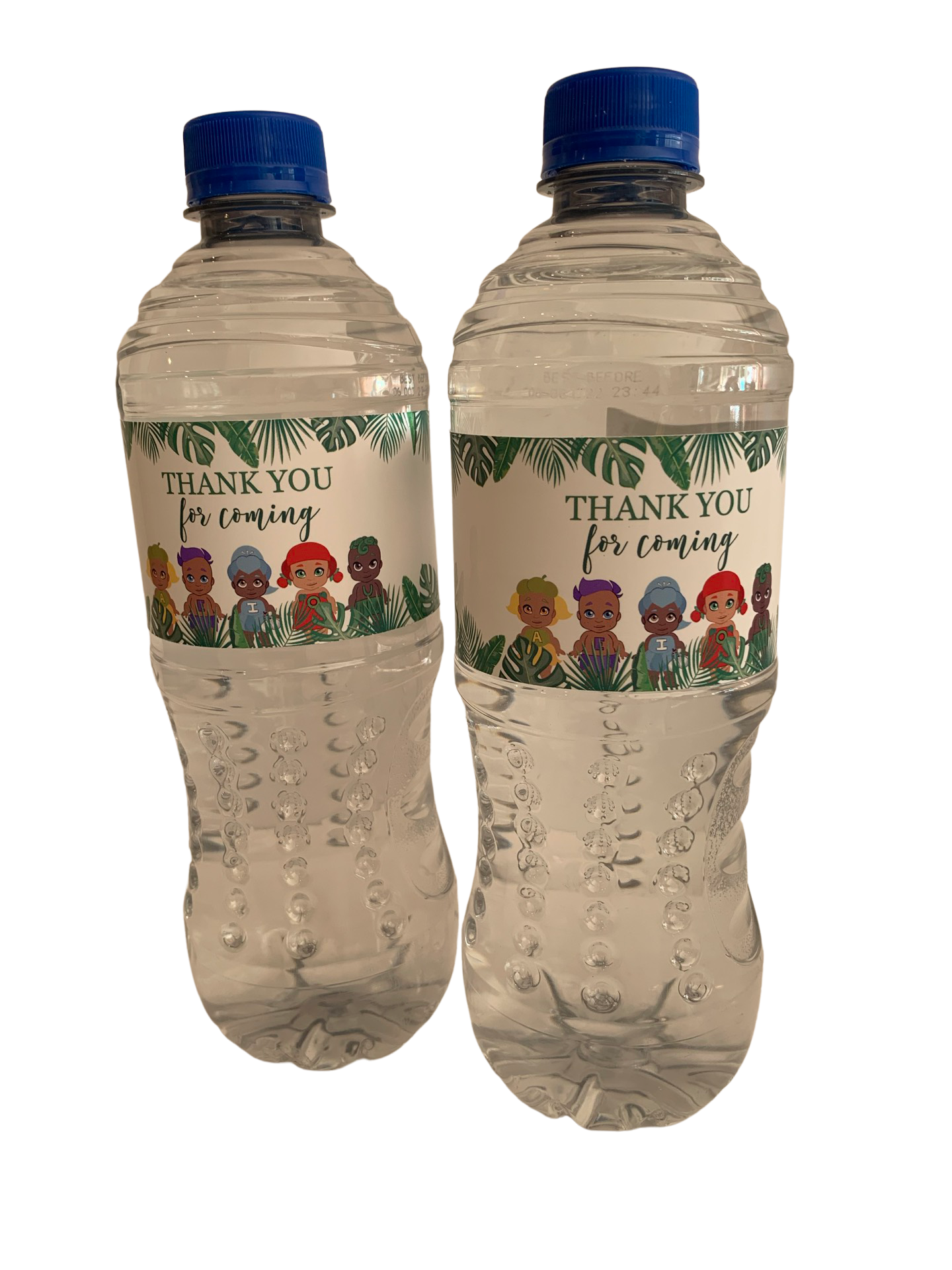 Takaro tribe water labels