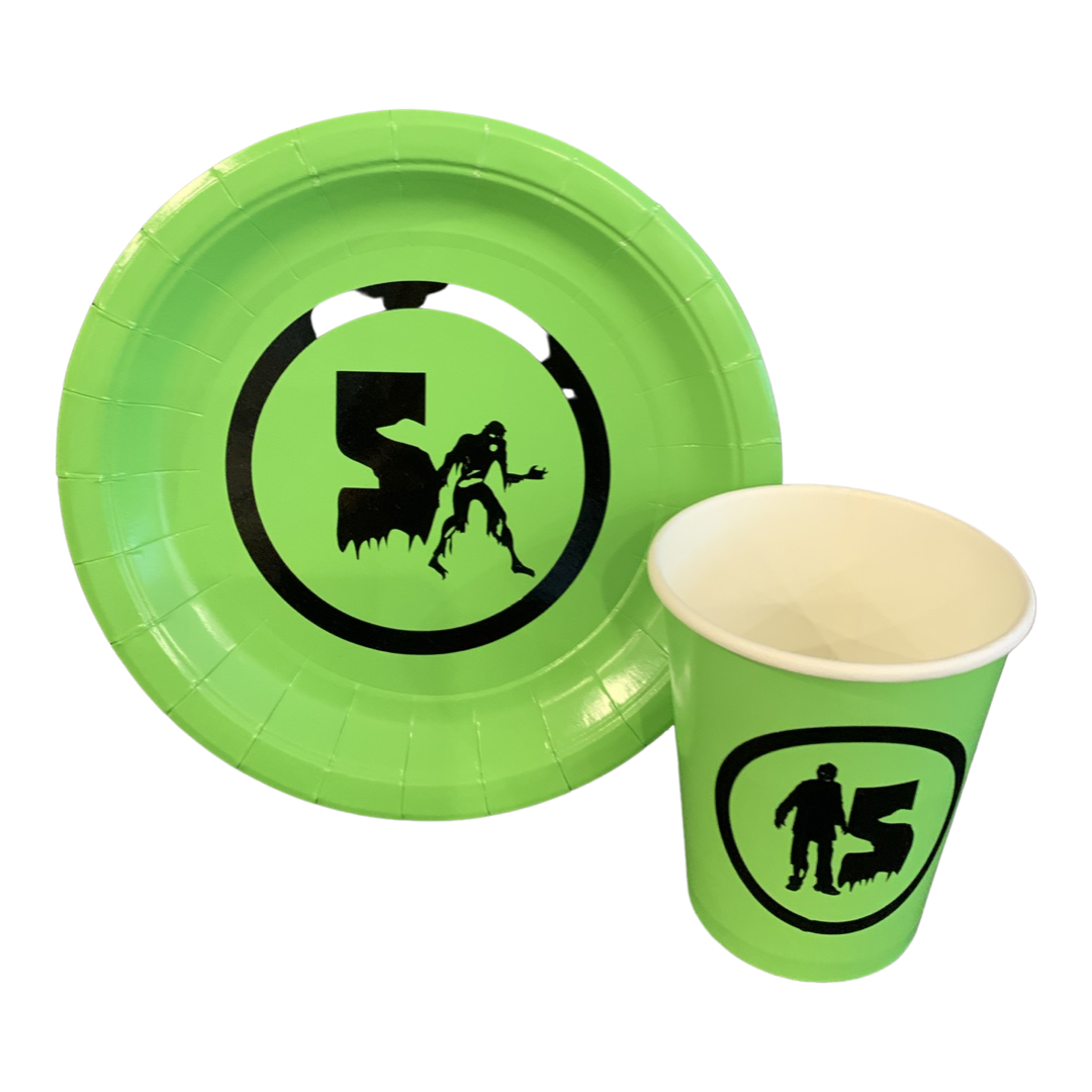 Zombies tableware