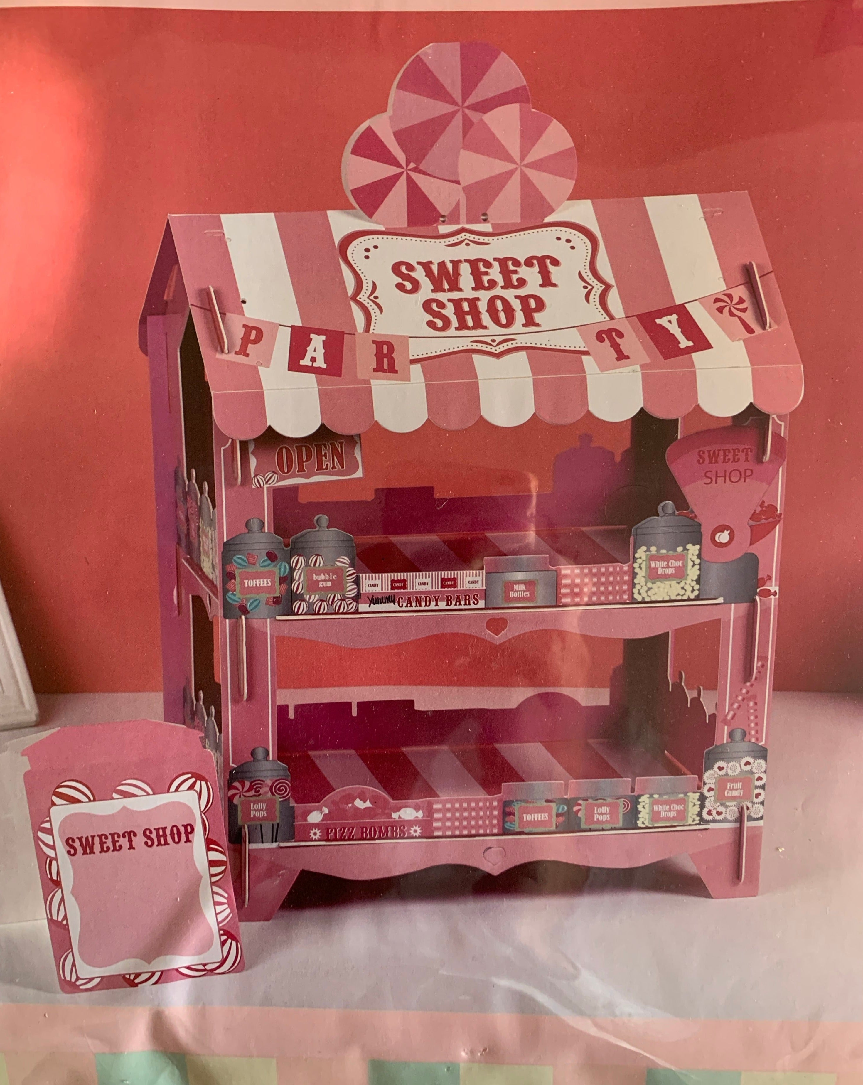 Sweet shop cupcake stand