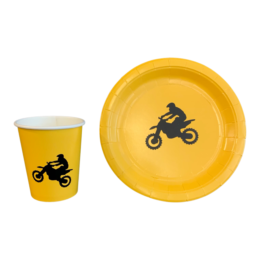 Motorbike motorcross party supplies