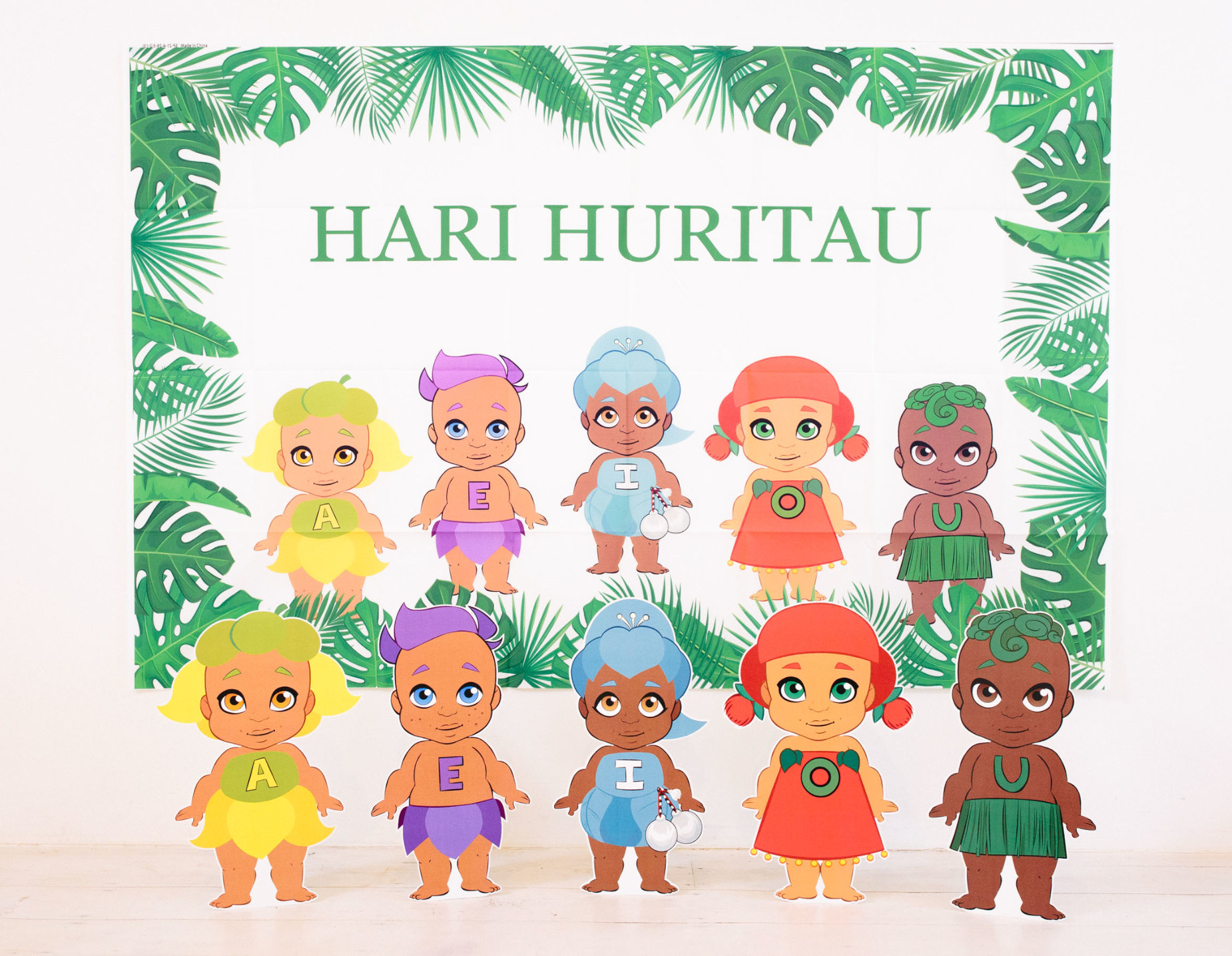 takaro tribe character cutouts 