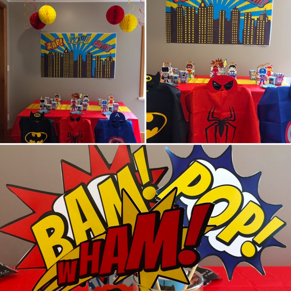 Superhero party box